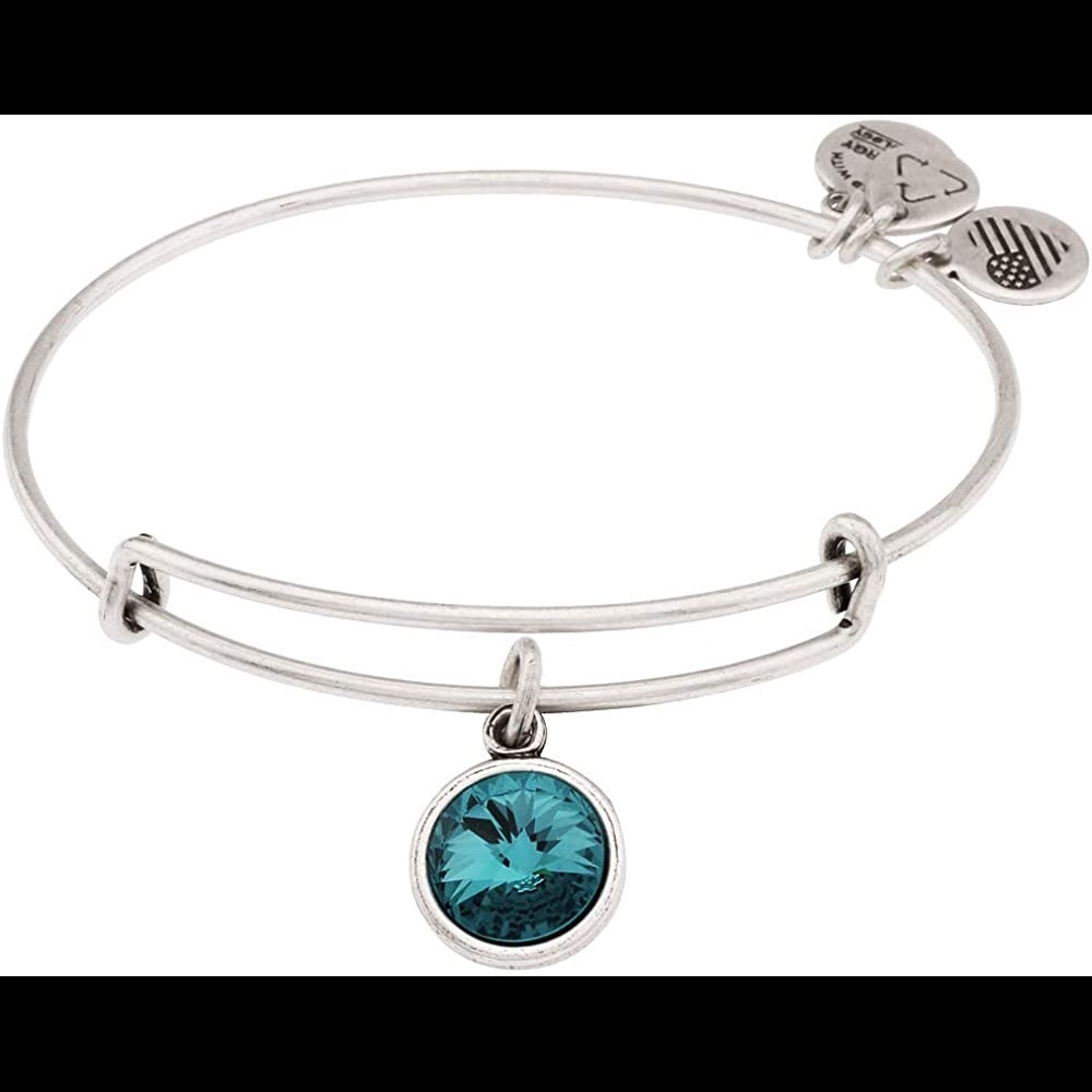 Alex & Ani birthstone bracelet